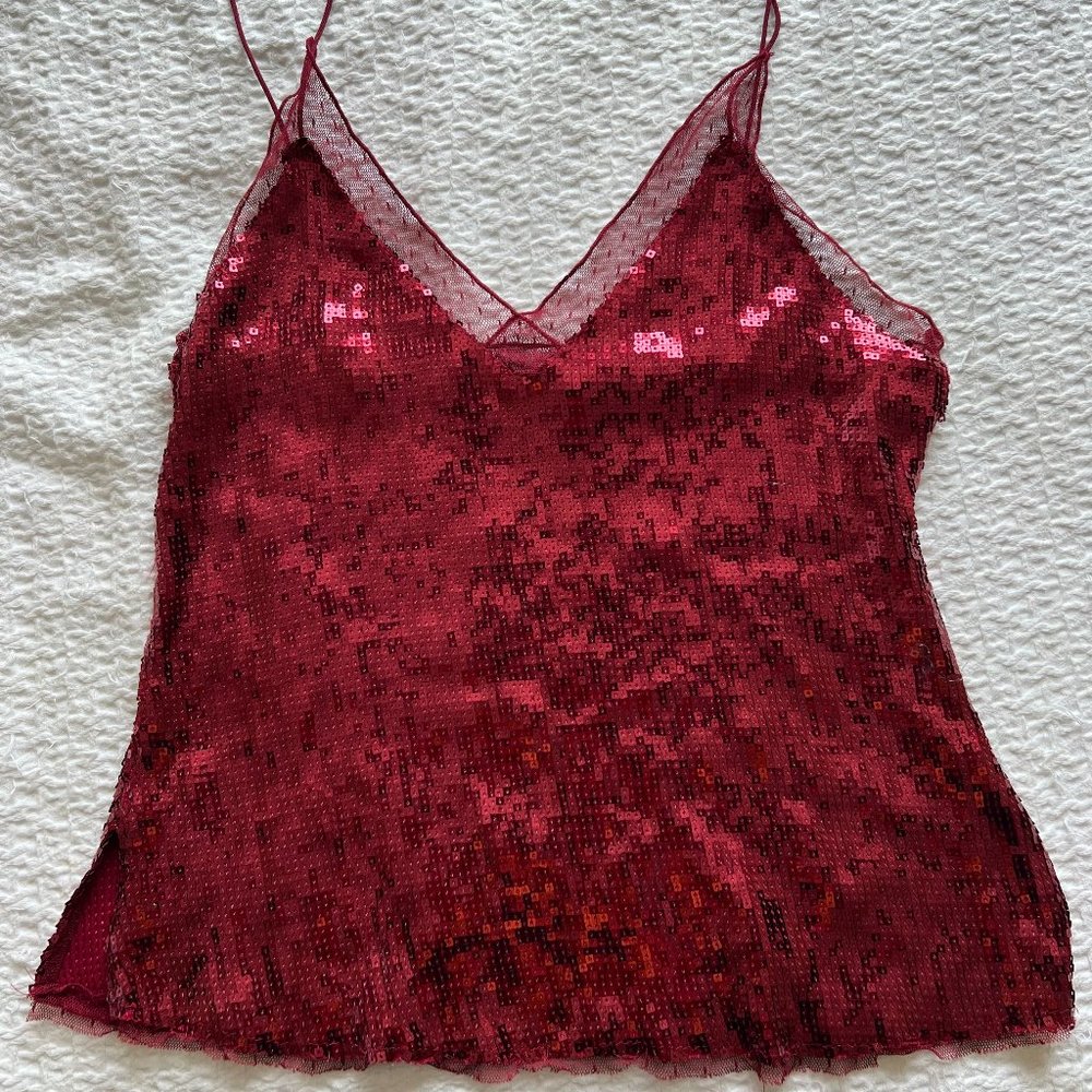 FREE PEOPLE Sequin Top - Size M